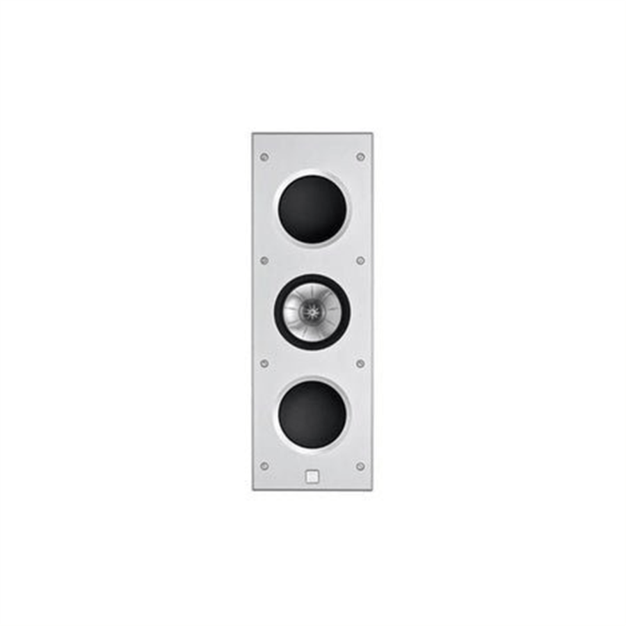 KEF R Seri Duvartipi Dikdörtgen Beyaz THX Hoparlör 3x160mm