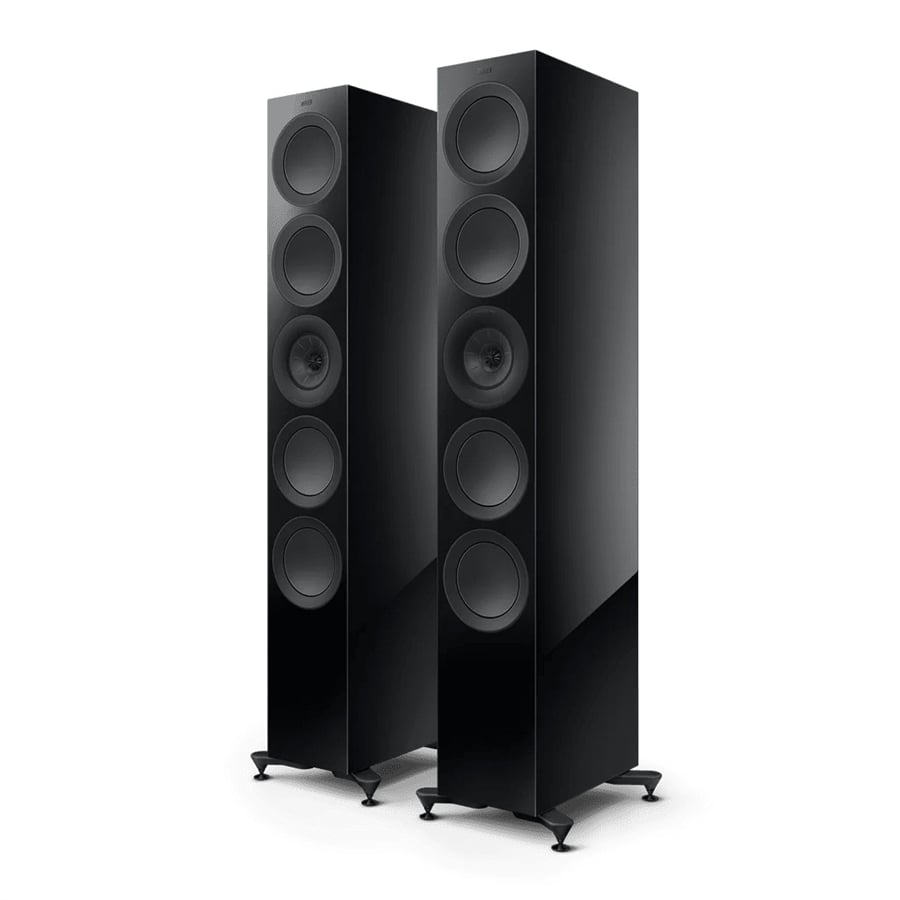KEF R11 Meta Kule Tipi Hi-Fi Pasif Hoparlör Siyah