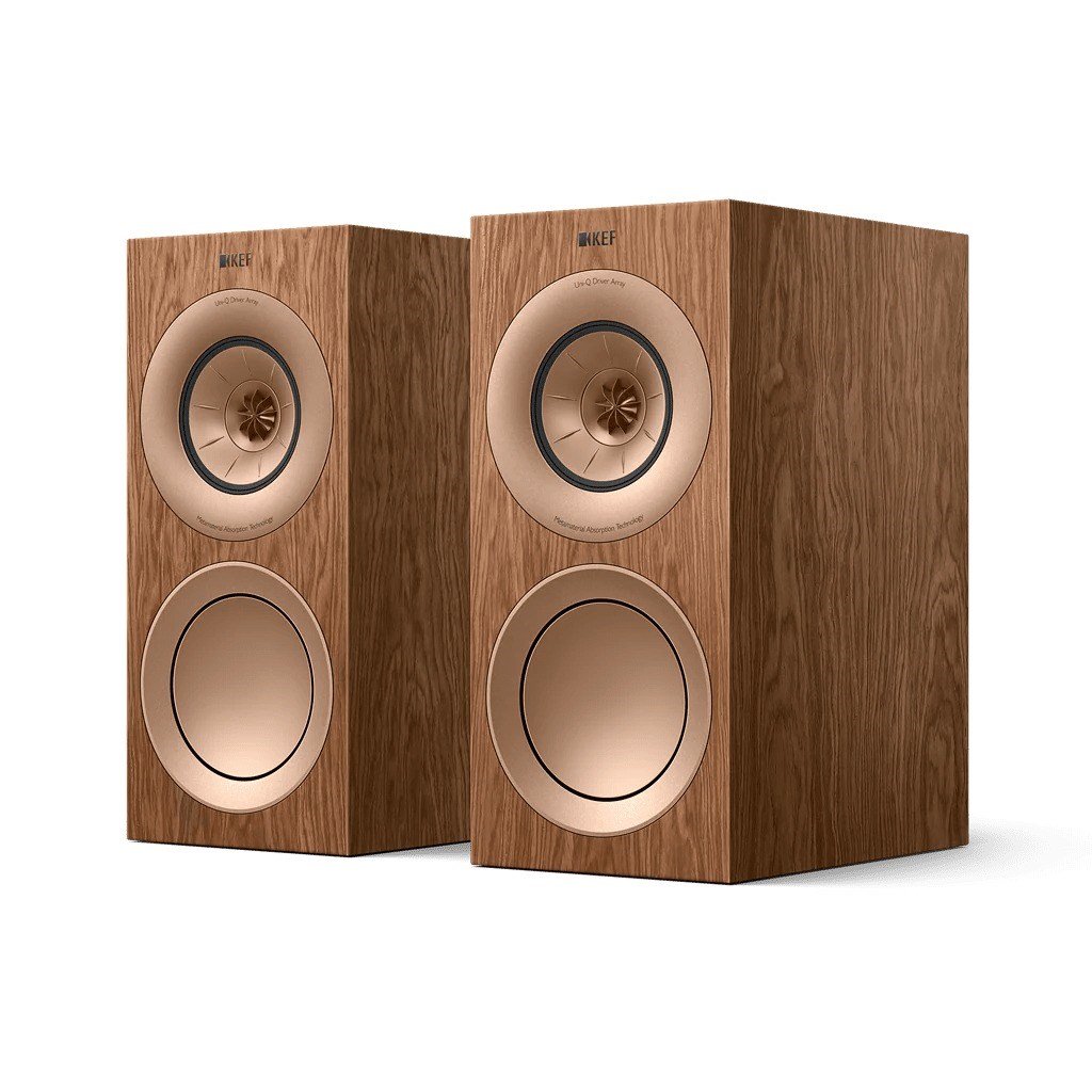 KEF R3 Meta Raf Tipi Hi-Fi Pasif Hoparlör Ahşap
