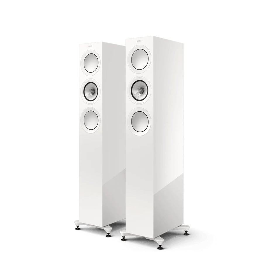 KEF R5 Meta Kule Tipi Hi-Fi Pasif Hoparlör Beyaz