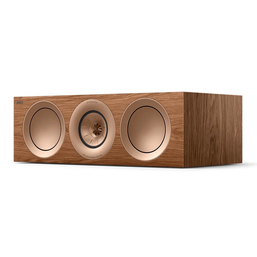 KEF R6 Meta Merkez Kanal Hi-Fi Hoparlör Ahşap