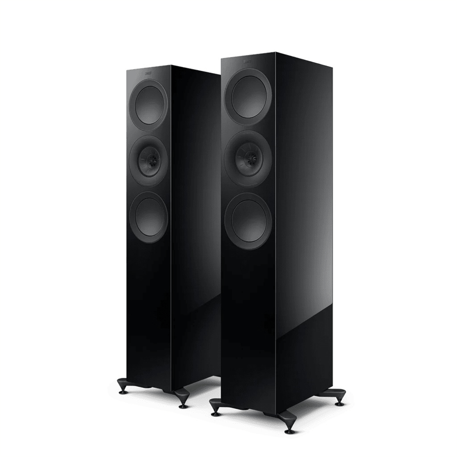 KEF R7 Meta Kule Tipi Hi-Fi Pasif Hoparlör Siyah