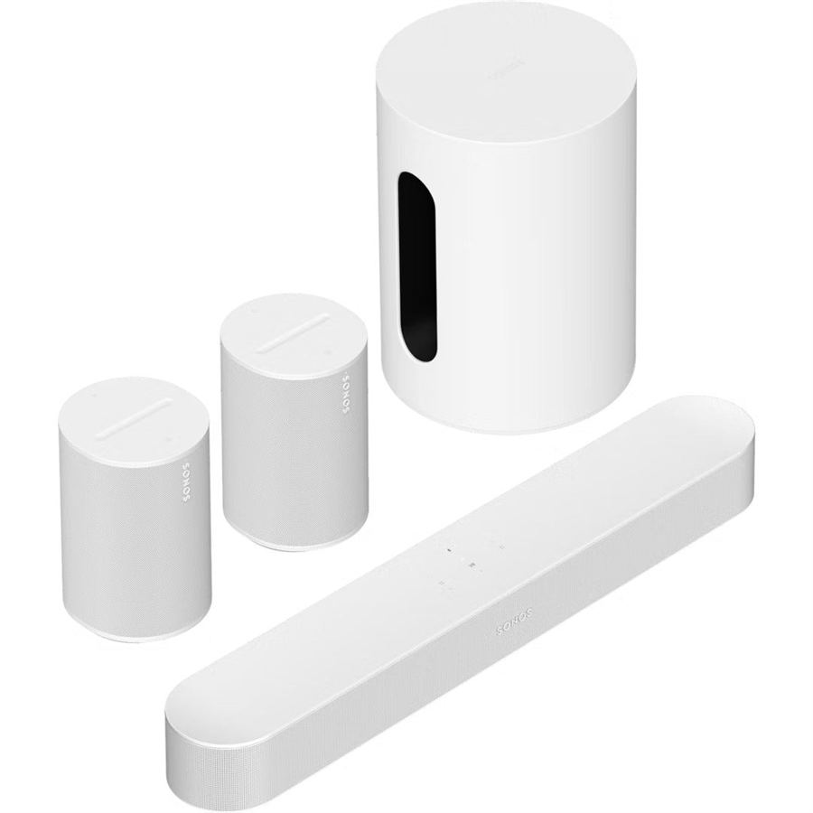 Sonos Beam Sürükleyici Ev Sineması Sistemi Beyaz