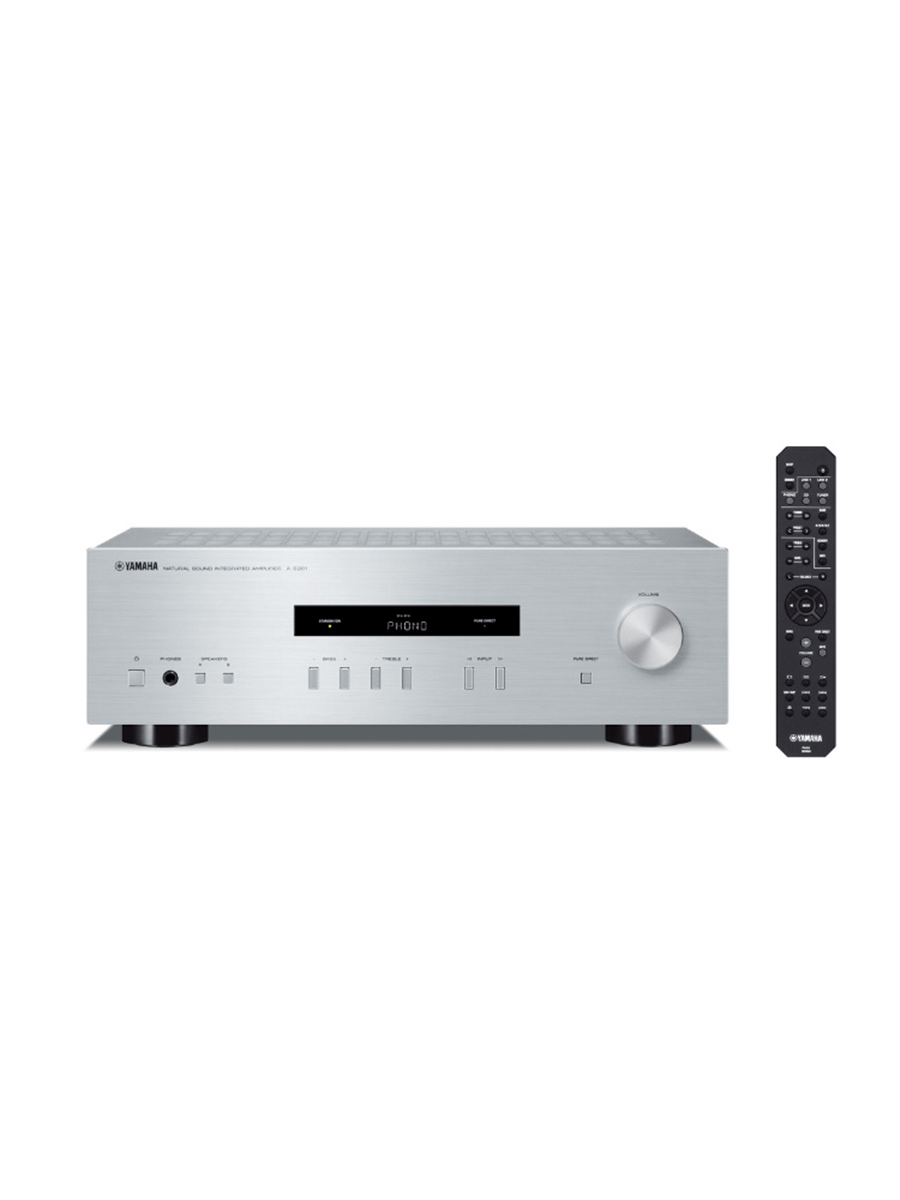 Yamaha A-S201 Entegre Stereo Amfi Gümüş