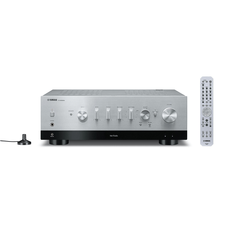 Yamaha R-N1000A MusicCast Network Stereo Receiver Gümüş
