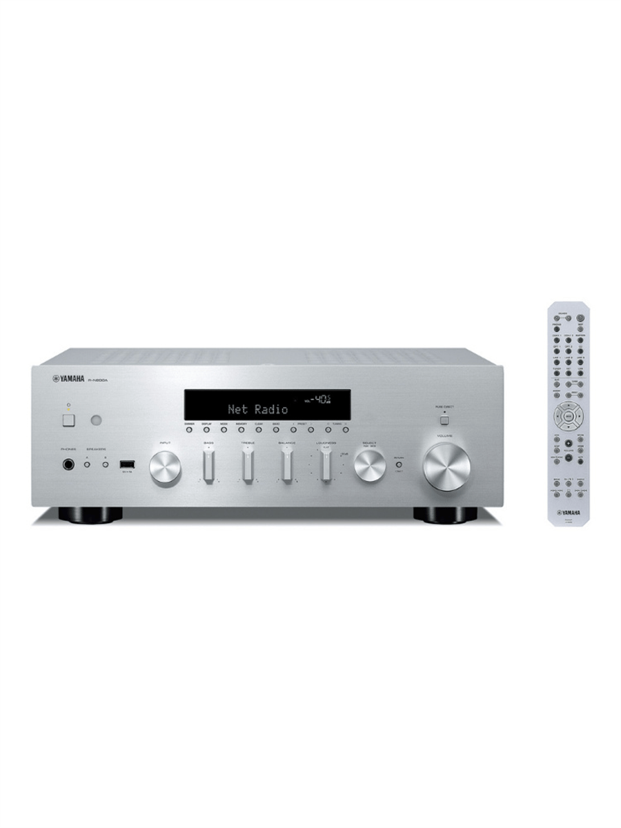 Yamaha R-N600A MusicCast Network Stereo Receiver Gümüş