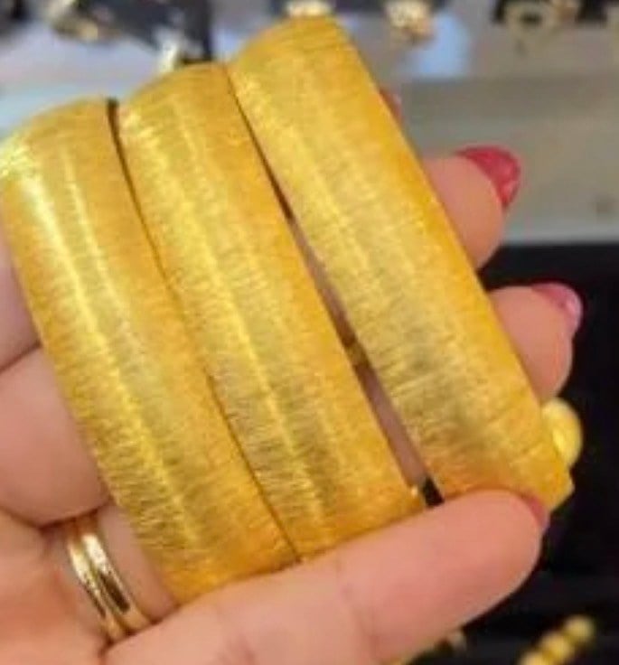 1.5 Cm simli Bilezik 3 adet
