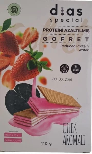Dias Special Gofret Çilekli 110 Gram