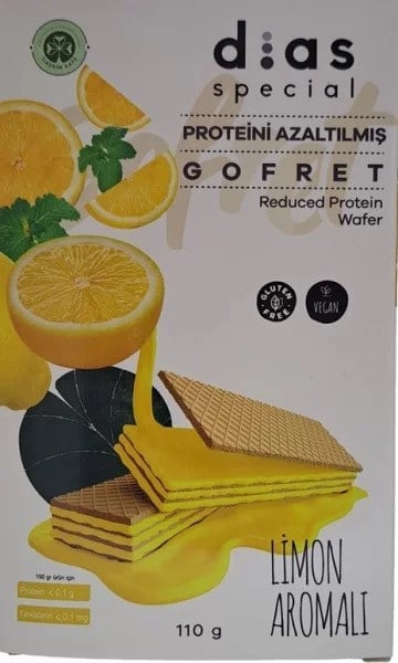 Dias Special Gofret Limonlu 110 Gram