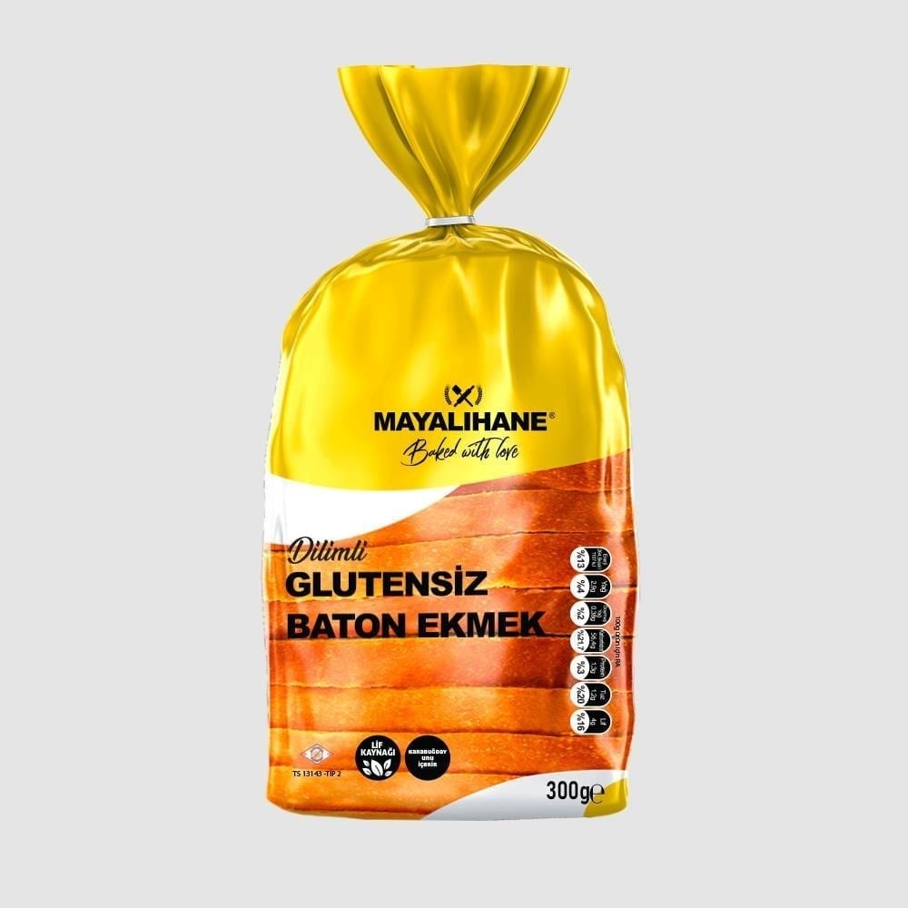 GL KARABUĞDAYLI DİLİMLİ BATON EKMEK 300G