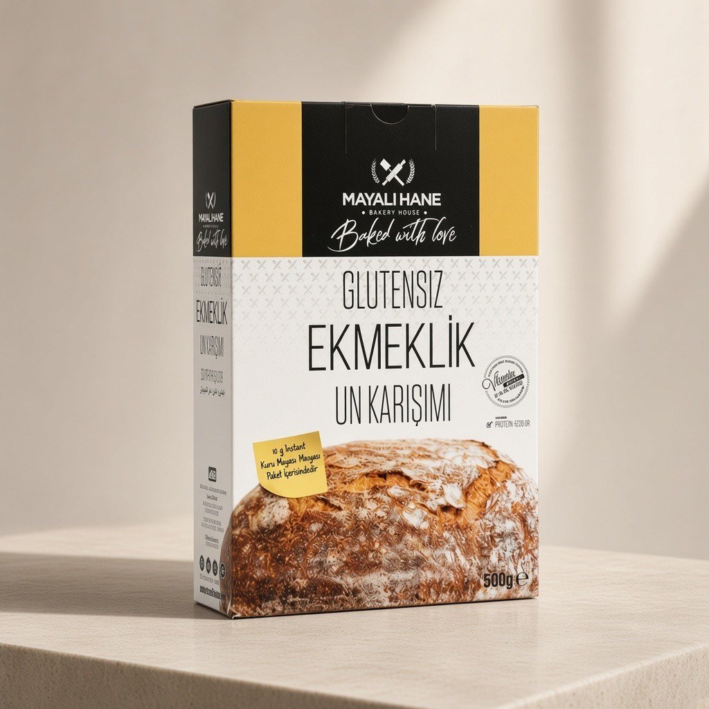 Mayalı Hane Glutensiz Ekmeklik Un Karışımı 500 gr