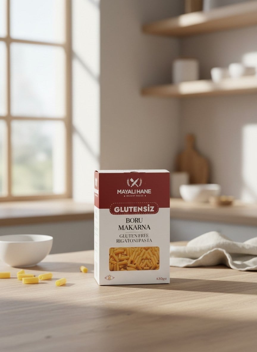 Mayalı Hane Glutensiz Boru Makarna 400 gr