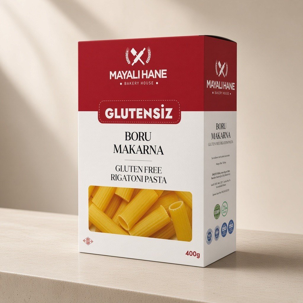 Mayalı Hane Glutensiz Boru Makarna 400 gr