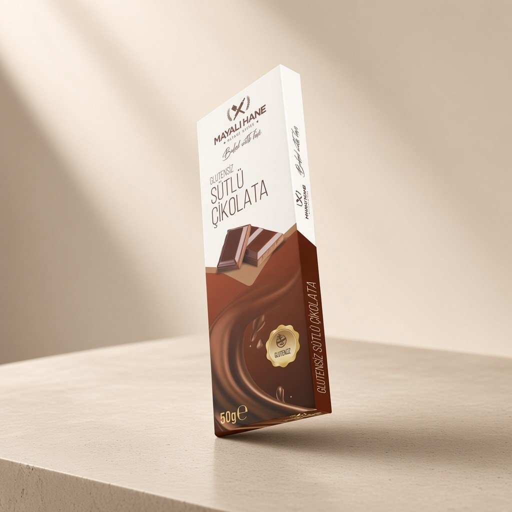 Glutensiz Tablet Çikolata 50 g