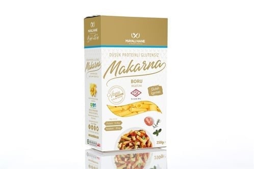 Mayalı Hane Düşük Proteinli Glutensiz Boru Makarna 250 gr