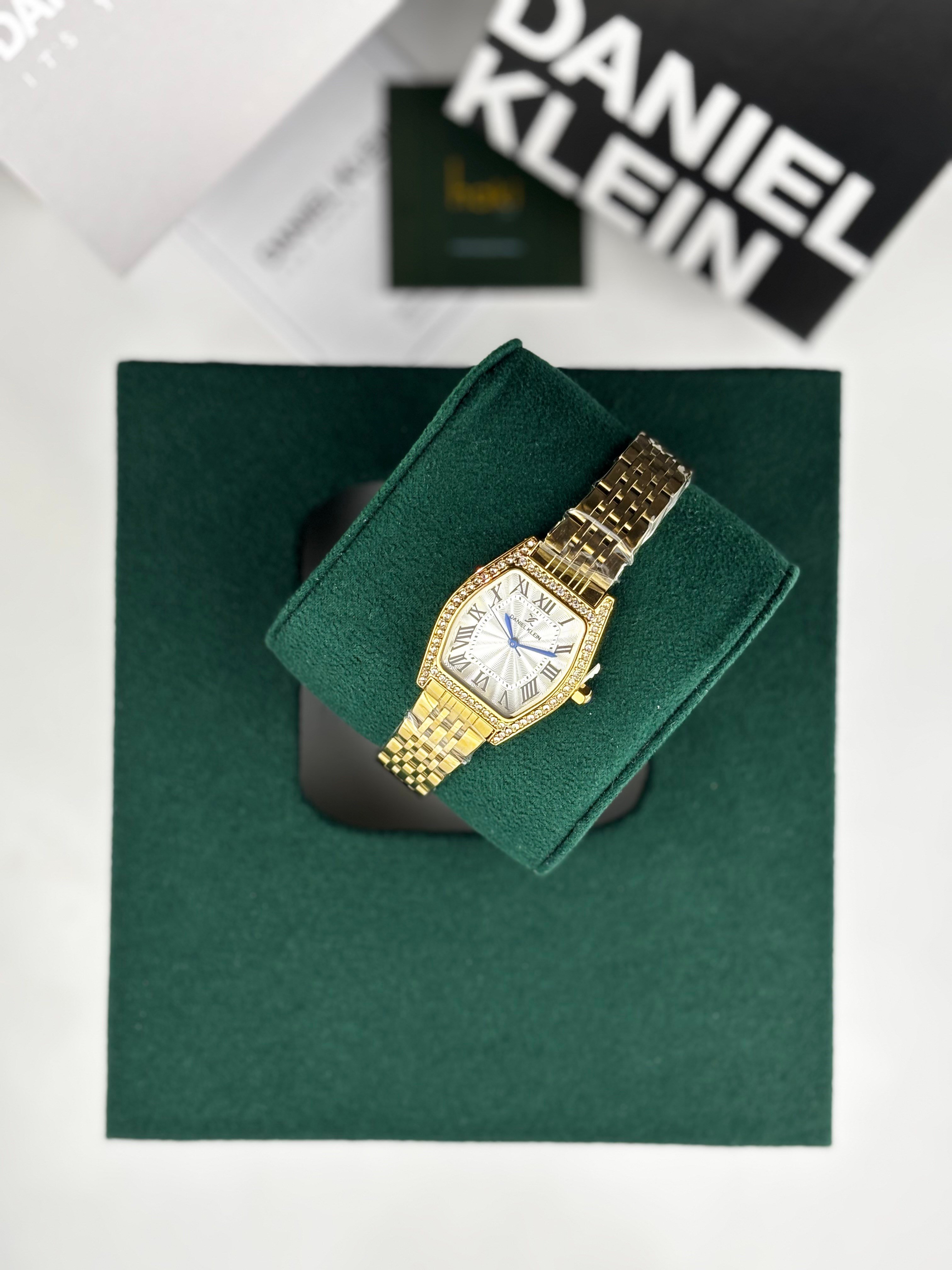 DANIEL KLEIN DK.14106-2 “BEYAZ KADRAN” KADIN KOL SAATİ