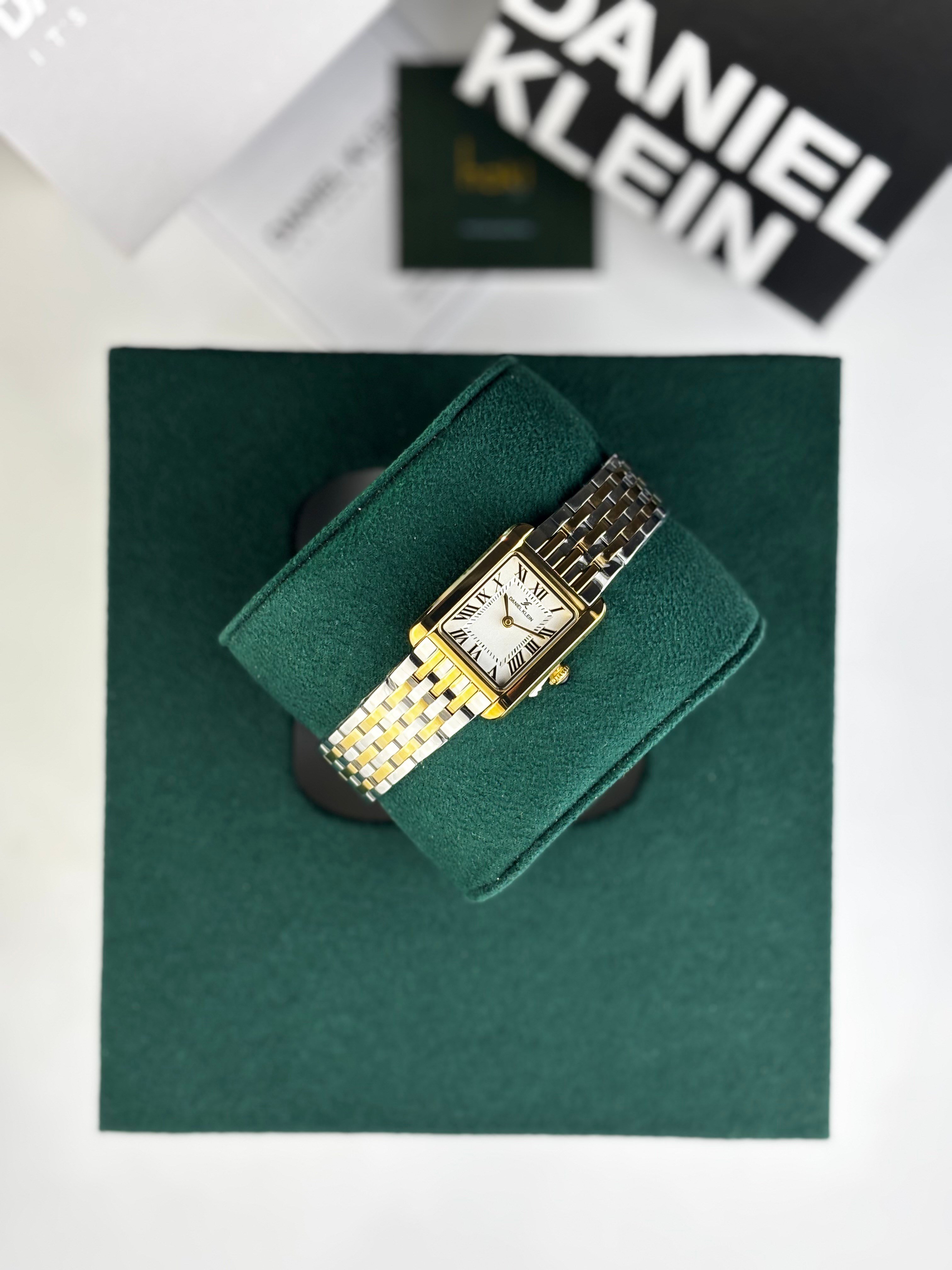 DANIEL KLEIN DK.1.13786-5 “GOLD-SILVER KASA” KADIN KOL SAATİ