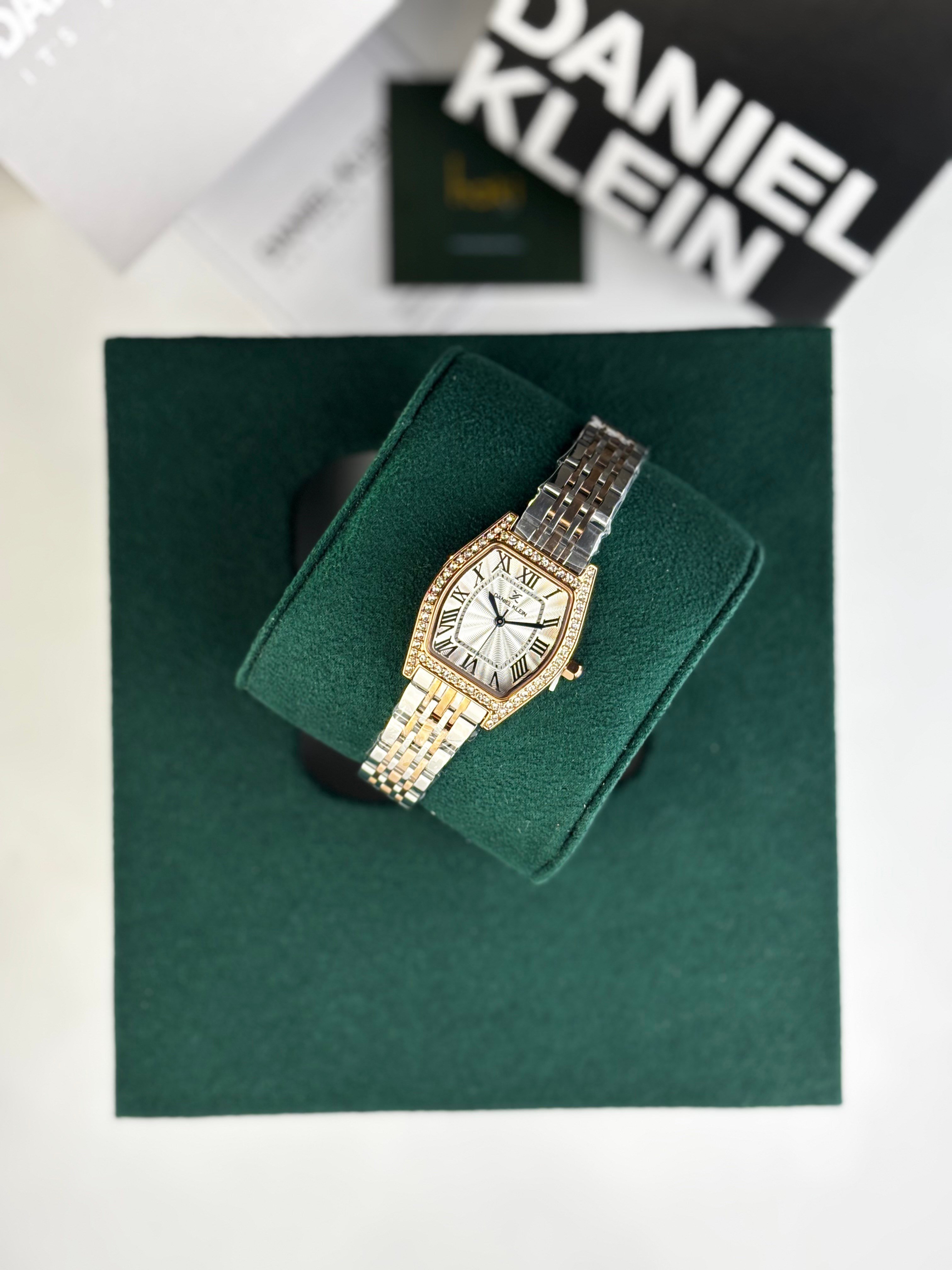 DANIEL KLEIN DK.1.14106-6 “ROSE-SILVER KASA” KADIN KOL SAATİ