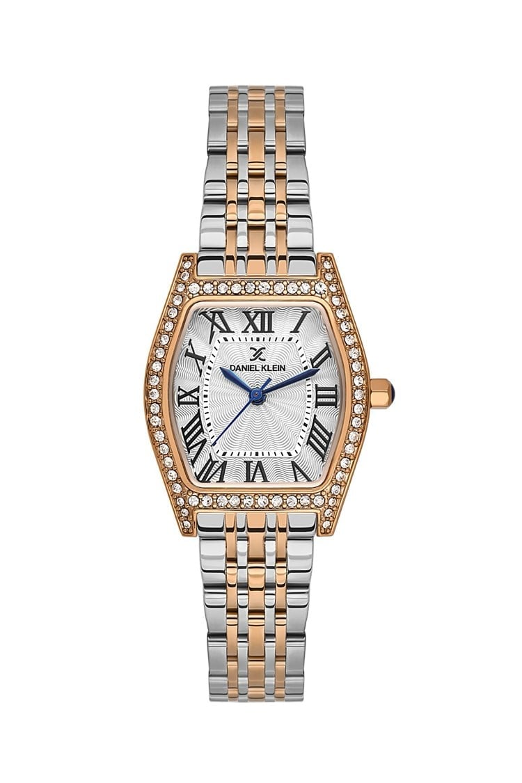 DANIEL KLEIN DK.1.14106-6 “ROSE-SILVER KASA” KADIN KOL SAATİ