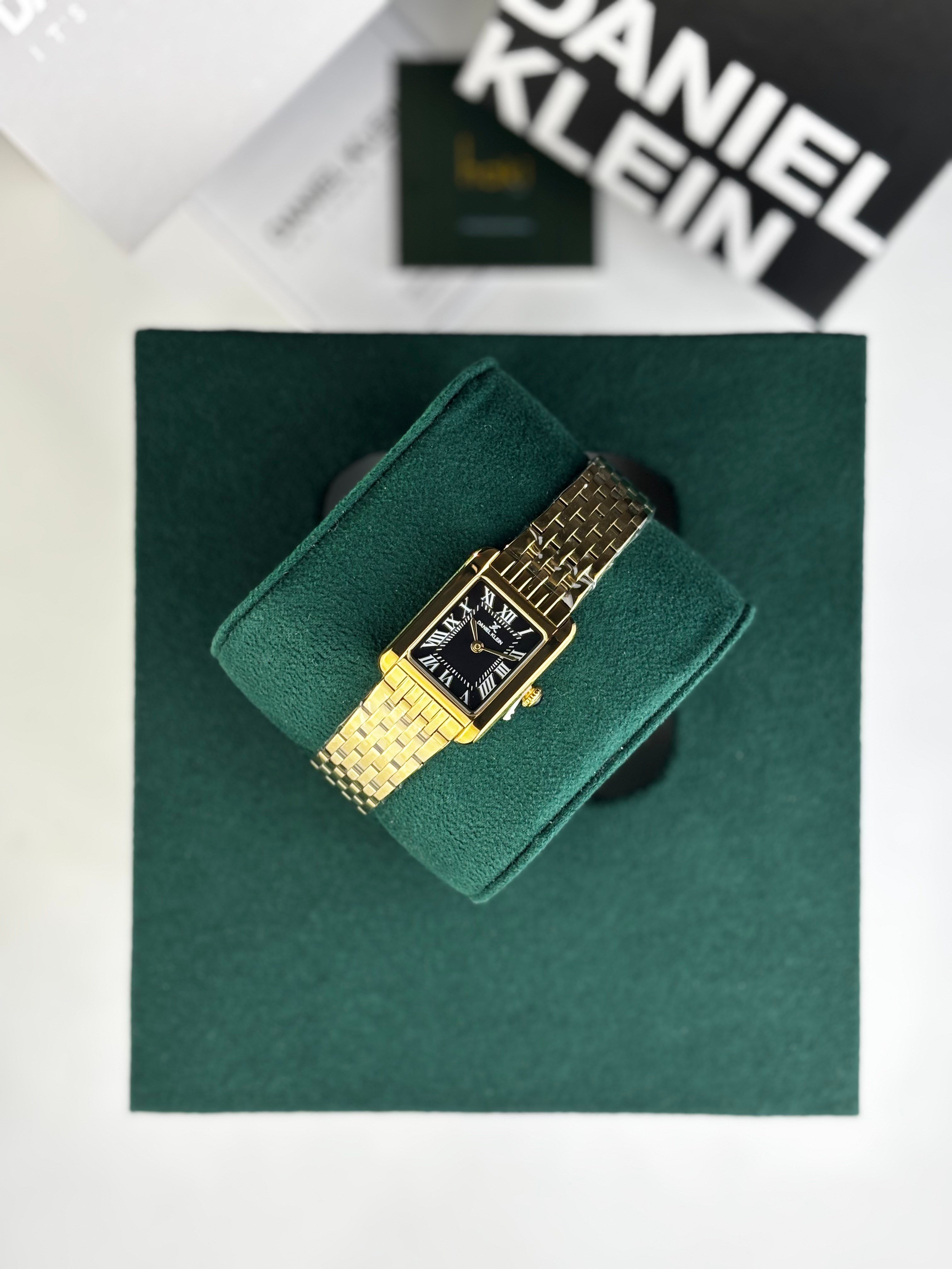 DANIEL KLEIN DK.1.13786-8 “SİYAH KADRAN” KADIN KOL SAATİ