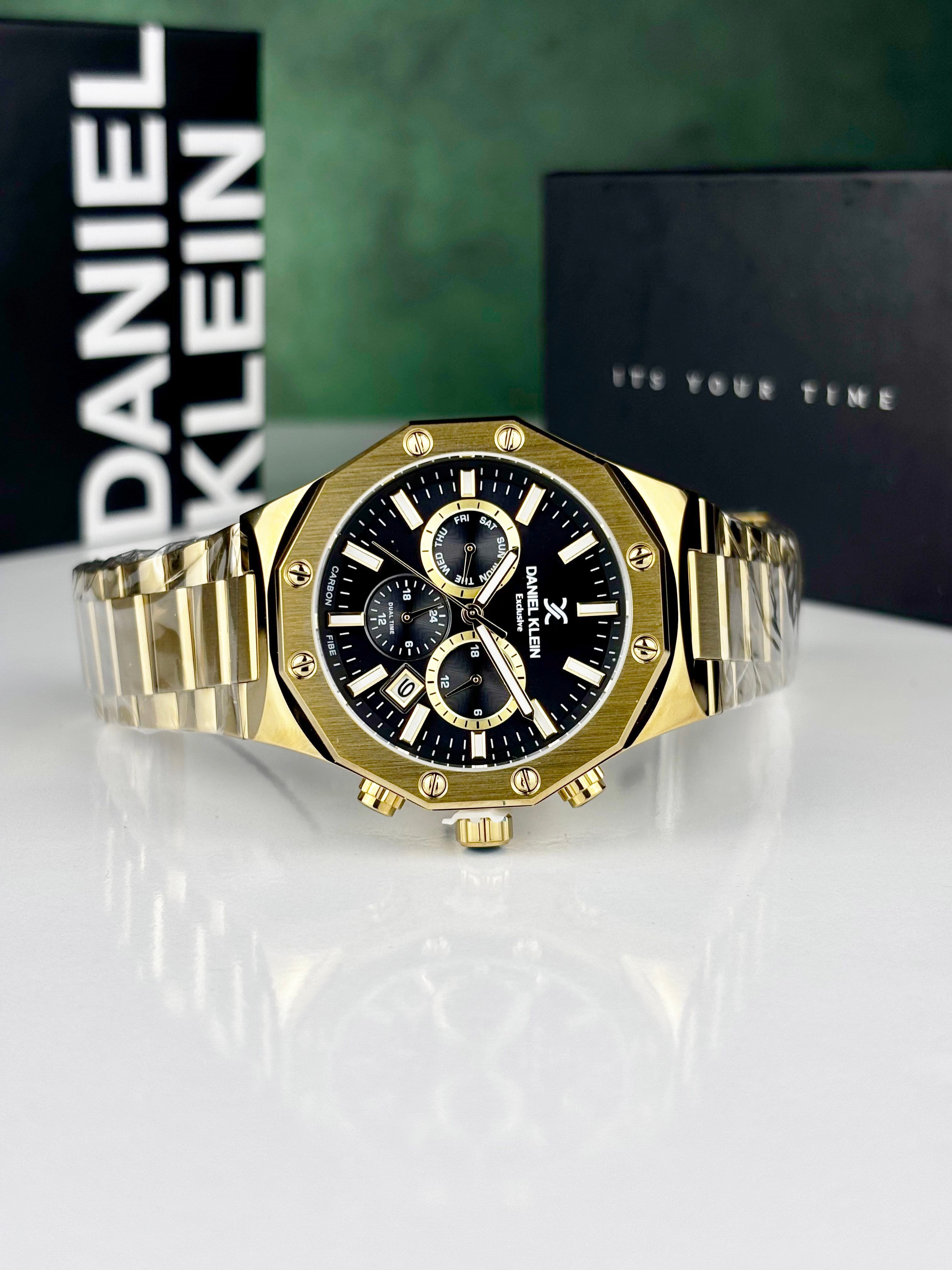DANIEL KLEIN DK.1.14074-4 “GOLD KASA” ERKEK KOL SAATİ