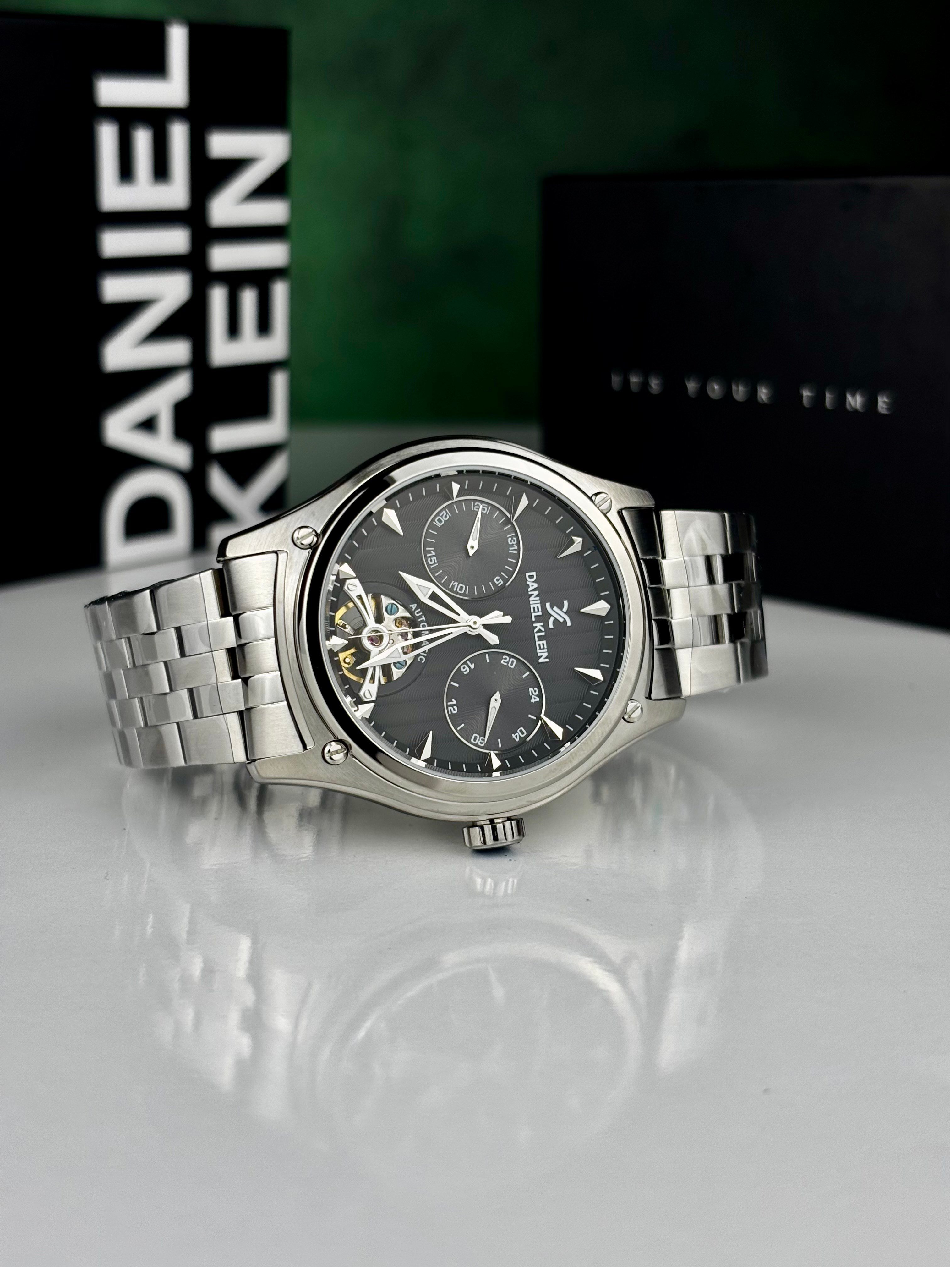 DANIEL KLEIN DK.1.14047-2 “SİYAH KADRAN” ERKEK KOL SAATİ