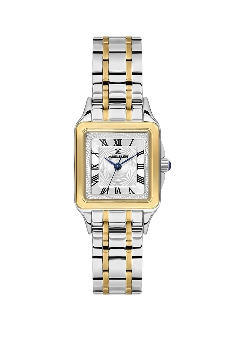 DANIEL KLEIN DKE.1.10814-4 “GOLD-SILVER KASA” KADIN KOL SAATİ
