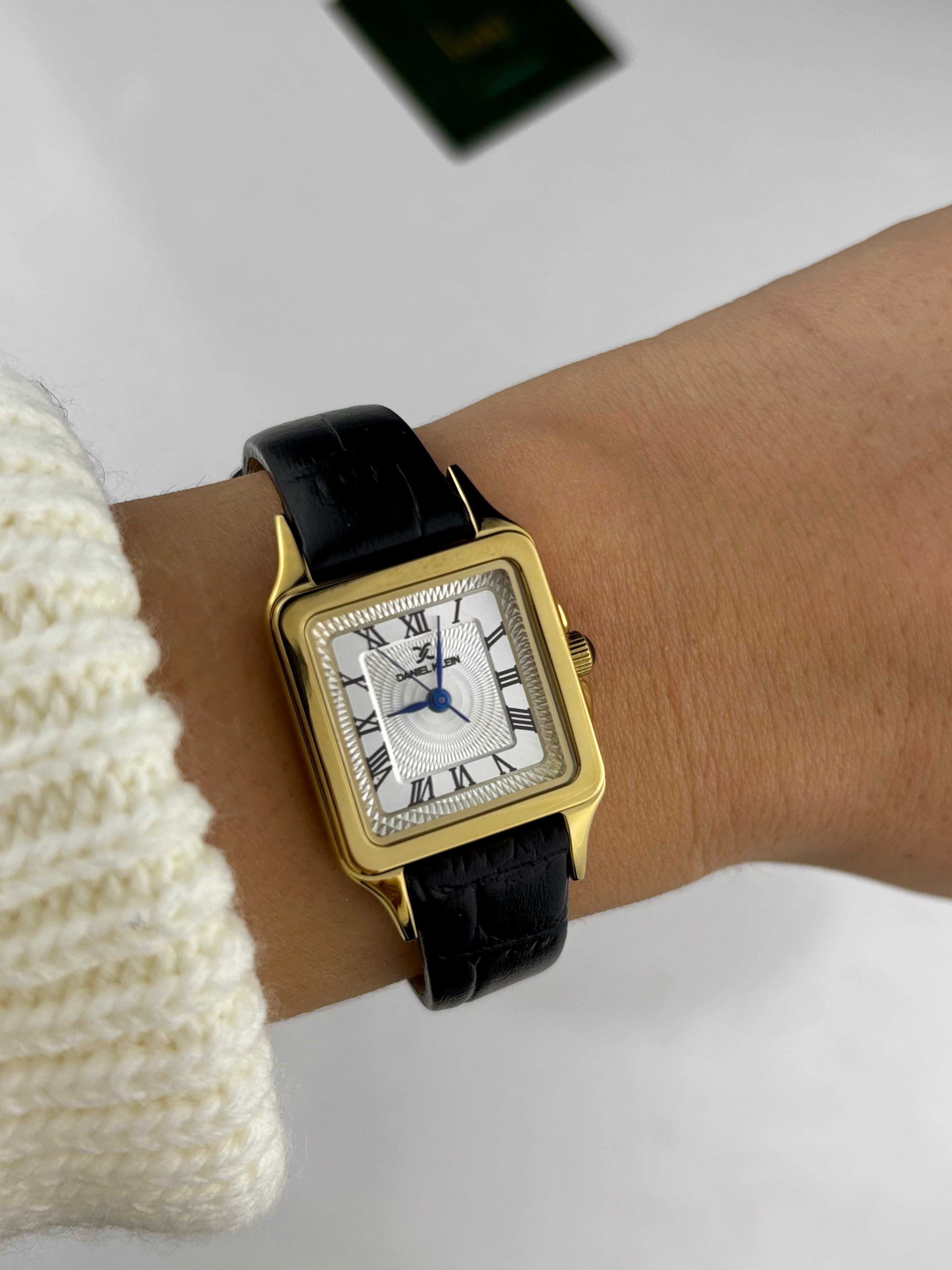 DANIEL KLEIN DKE.1.10815-2 “GOLD KASA” KADIN KOL SAATİ