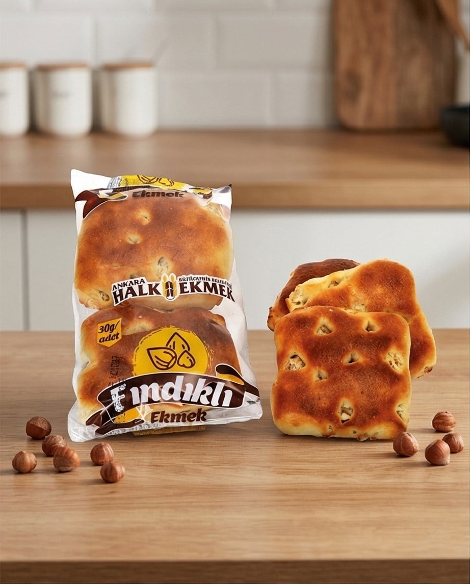 FINDIKLI EKMEK 2. Lİ PAKET 60 GR