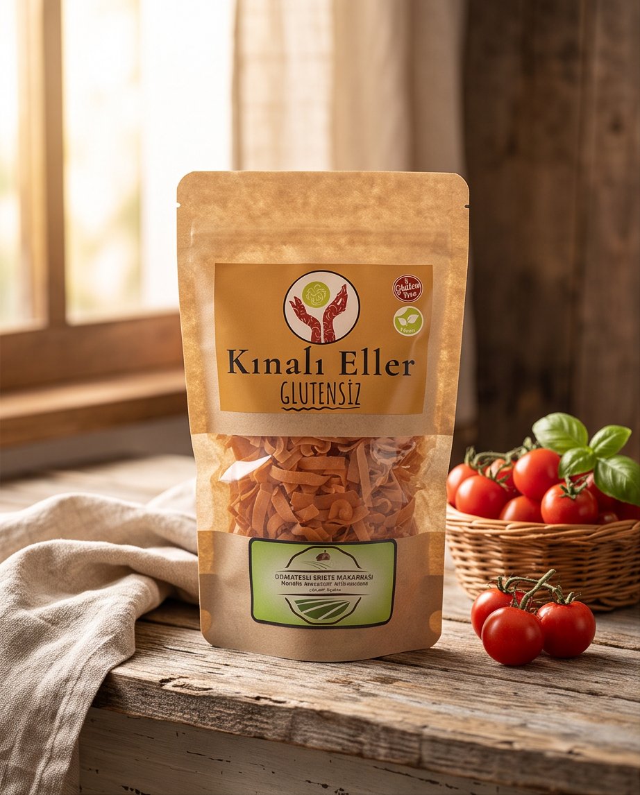 KINALIELLER KOOP. GLUTENSİZ DOMATESLİ ERİŞTE 120 G