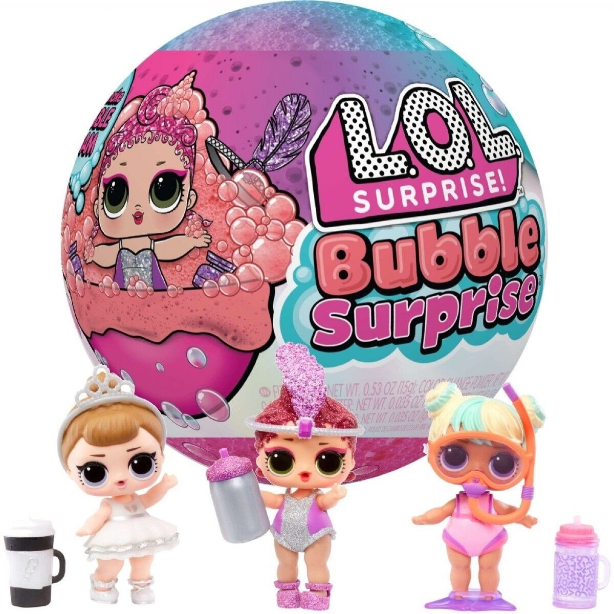 ADO-ILL119777 LOL TOTS BUBBLE SURP 36