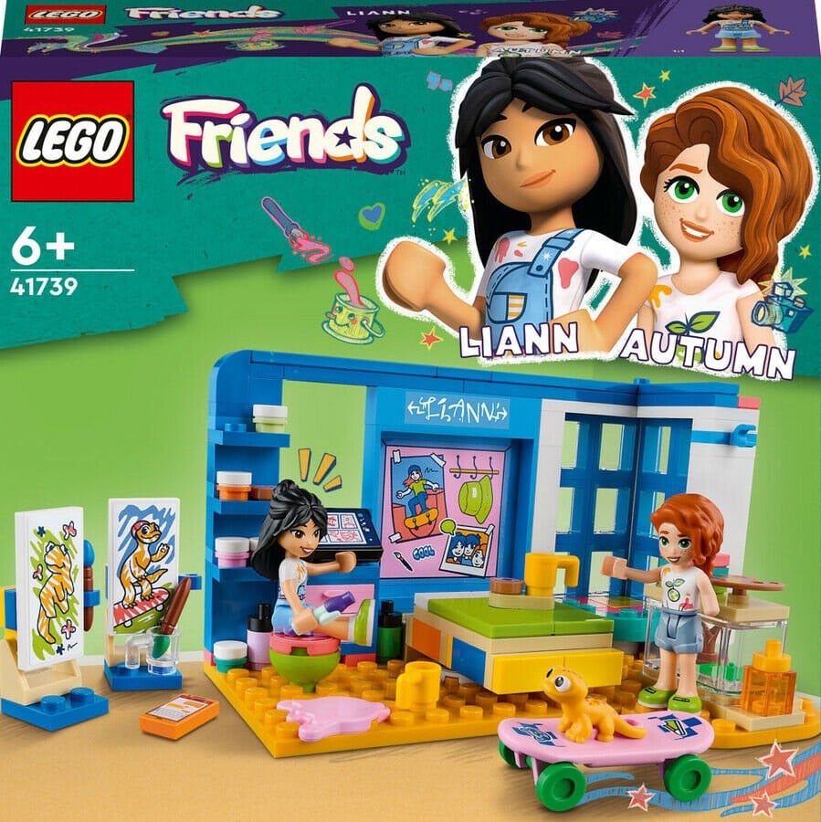 ADO-LGF41739 FRIENDS LIANNIN ODASI 41739 OYUNCAK YAPIM SETI (204 PARCA) 6
