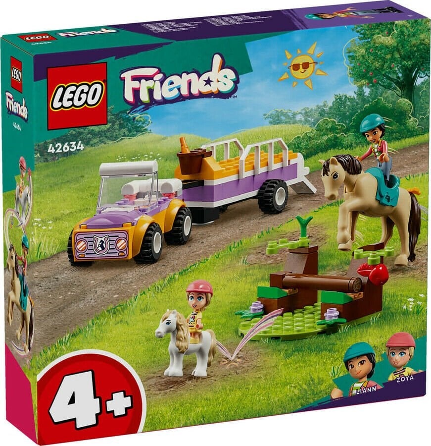 ADO-LGF42634 HORSE AND PONY TRAILER 8