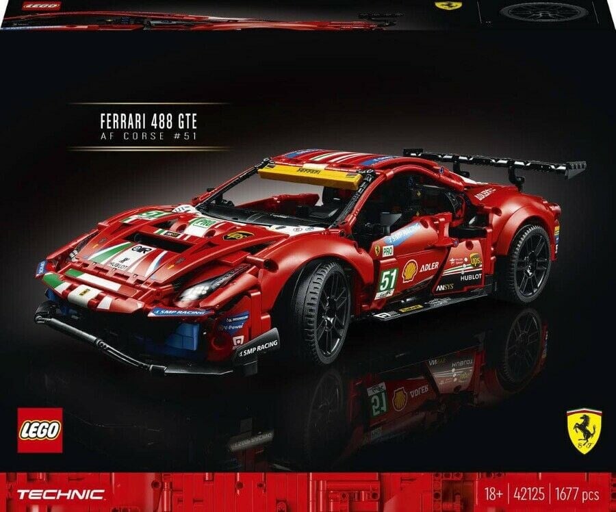 ADO-LMT42125 FERRARI 488 GTE LEGO 1