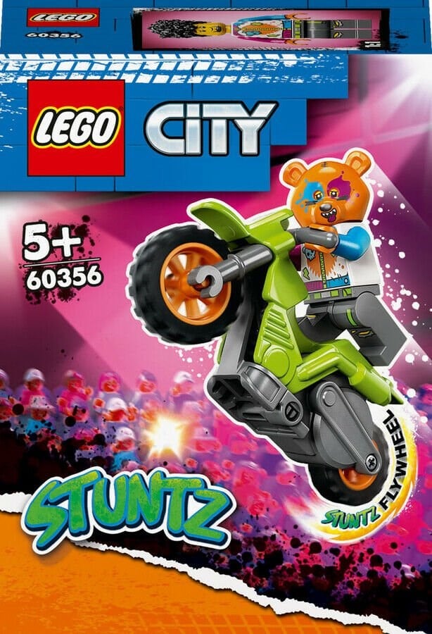 ADO-LSC60356 CITY AYI GOSTERI MOTOSIKLETI 60356 OYUNCAK YAPIM SETI (10 PARCA) 5