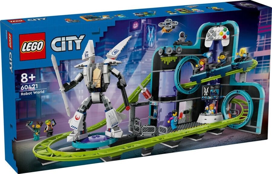 ADO-LSC60421 ROBOT ROLLER COASTER PARK 2