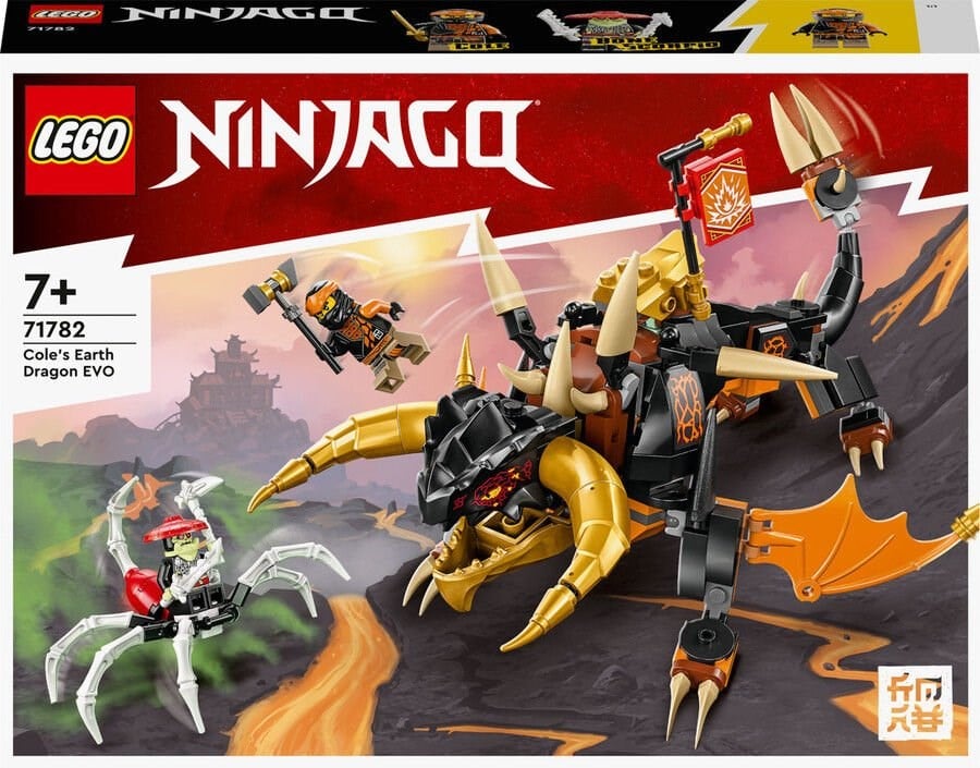 ADO-LSL71782 NINJAGO COLE TOPRAK EJDERHA OYUNCAK YAPIM SET 285PRC 6