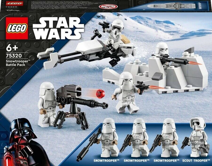 ADO-LSW75320 LEGO STAR WARS SNOWTROOPER SAVAS PAKETI 4
