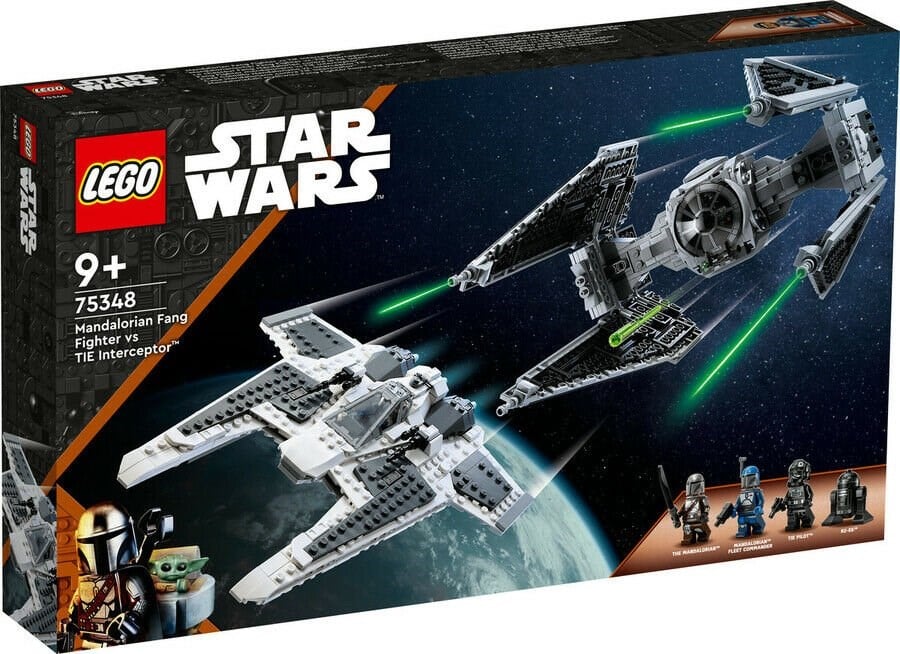 ADO-LSW75348 MANDALORıAN F FıGHTER VS TIE INTERCEPTOR 3