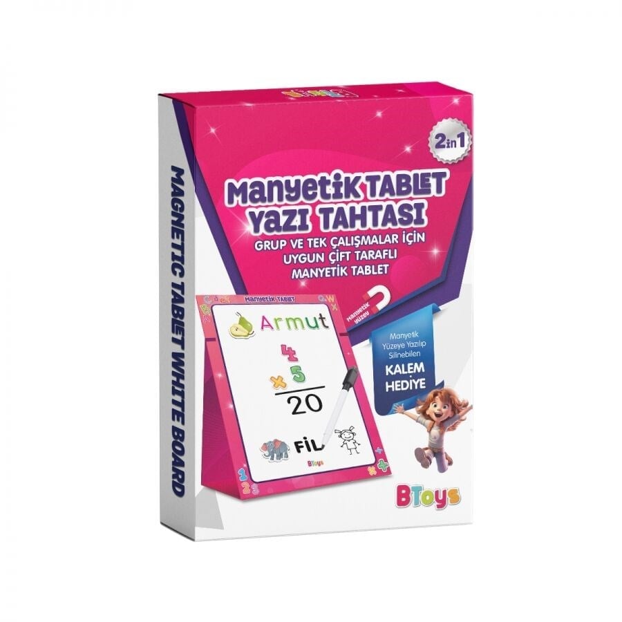 BT-O5032 MANYETIK TABLET KIZ 24