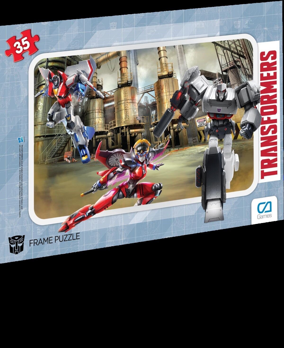 CAO-5016-5017 TRANSFORMERS FRAME PUZZLE 96