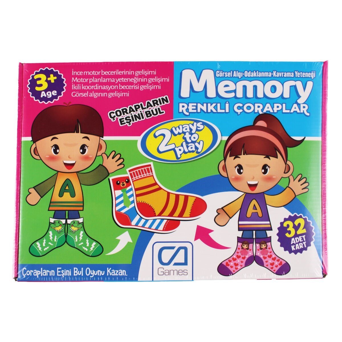 CAO-5250 MEMORY RENKLI CORAPLAR 19
