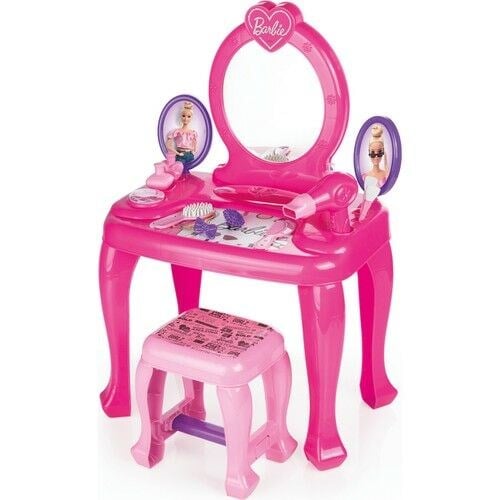 DOLU-1609 BARBIE AYAKLI MAKYAJ MASASI VE SANDALY4