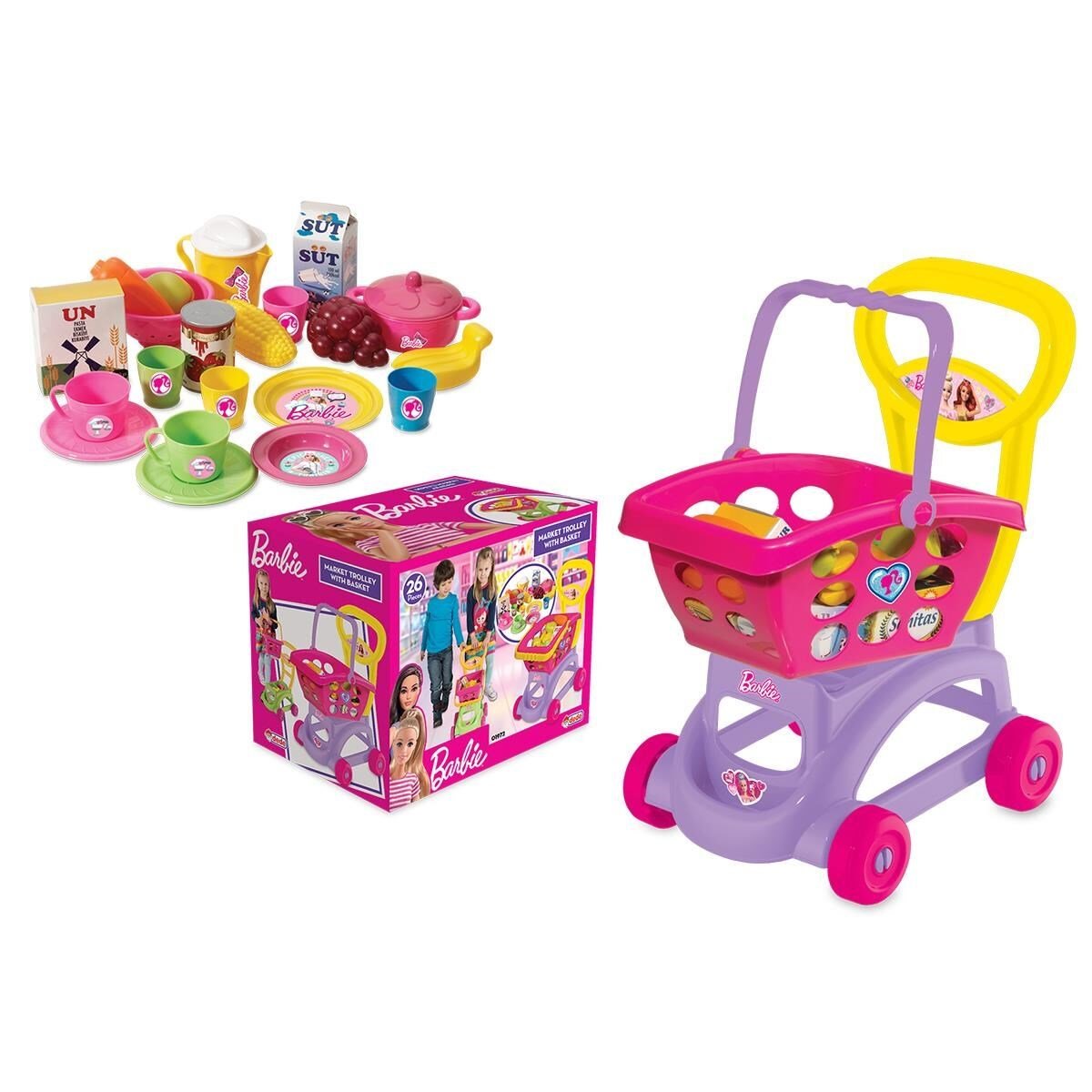 FEN-01972 BARBIE SEPETLI MARKET ARABASI 6