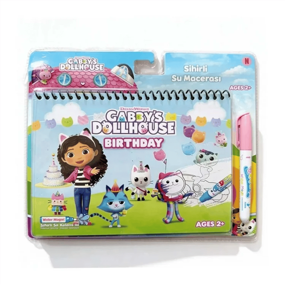GPT-BK0011GPT-BK0011 GABBY DOLLHOUSE LISANSLI BOYAMA KIT.48