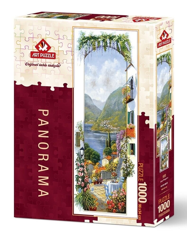 HD-4335 1000PRC PUZZLE PANORAMA LAGO MAGGIORE
