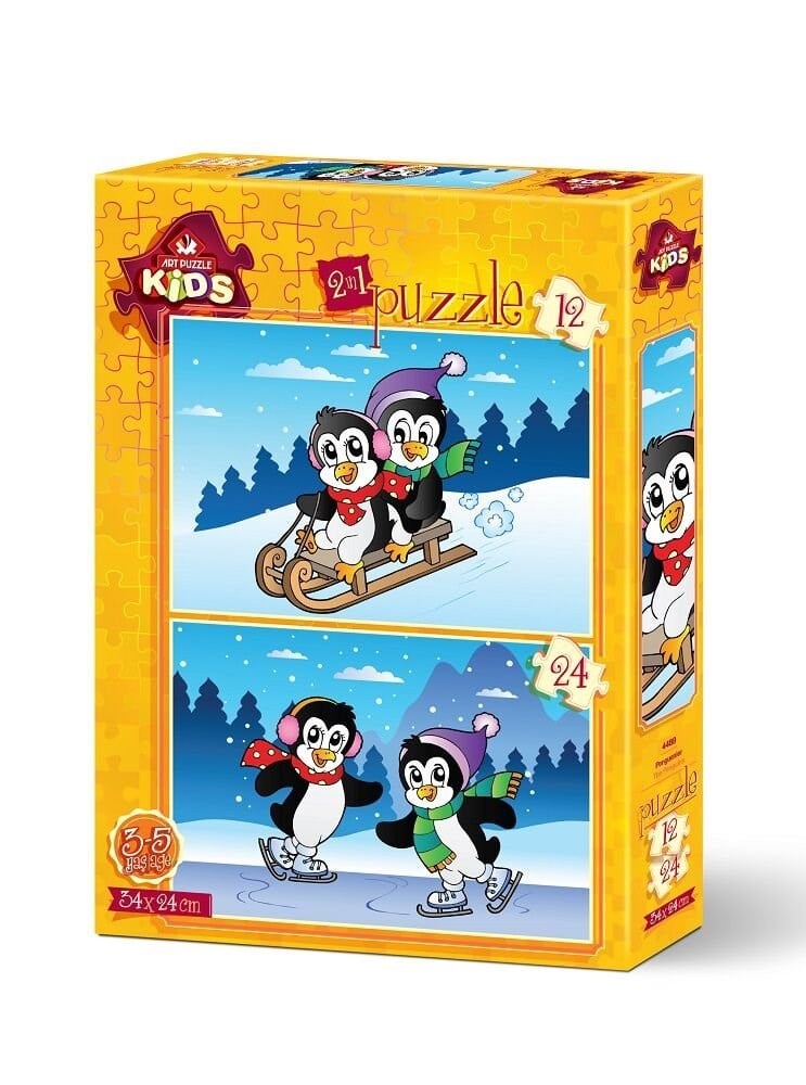 HD-4489 ART 12+24 PENGUENLER 12