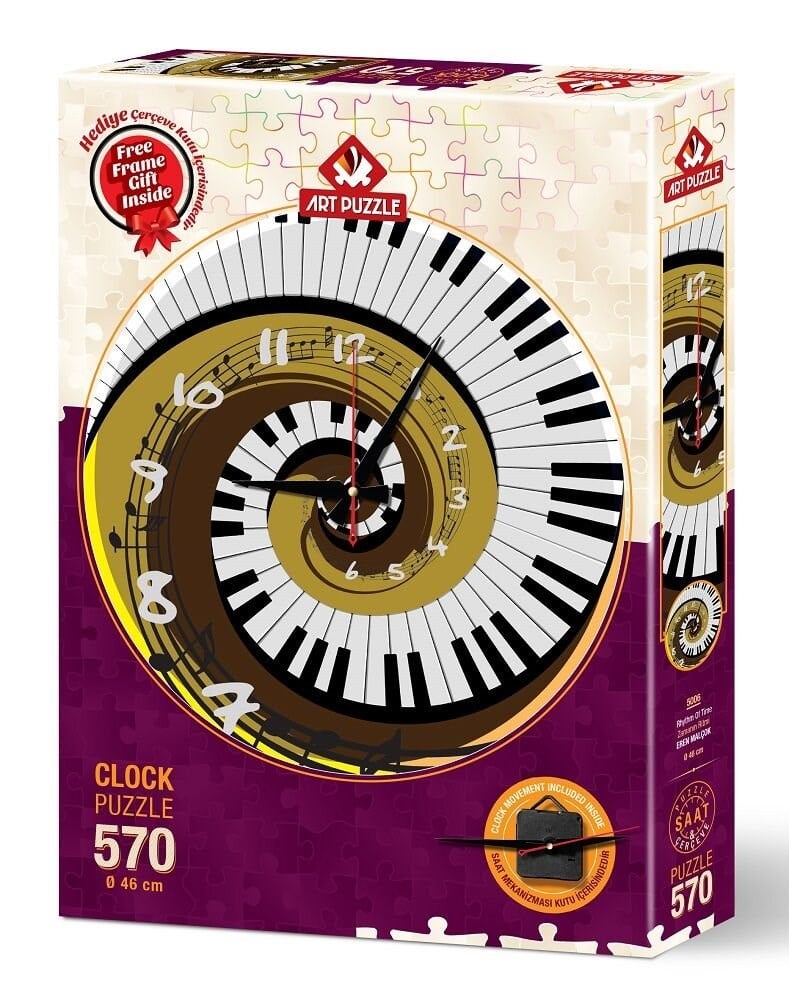 HD-5006 ART SAAT PUZZLE ZAMANIN RITMI 6