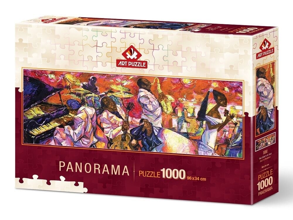 HD-5352 ART PUZZLE 1000 PRC.JAZZ IN RENKLERI 6