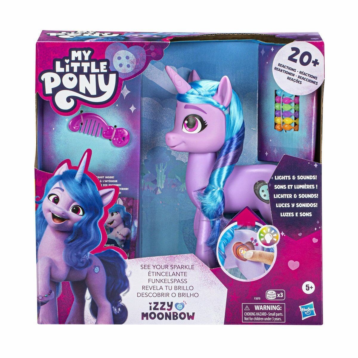 INT-F3870 MLP ISIKLI VE SESLI IZZY MOONBOW OYUN SETI 3